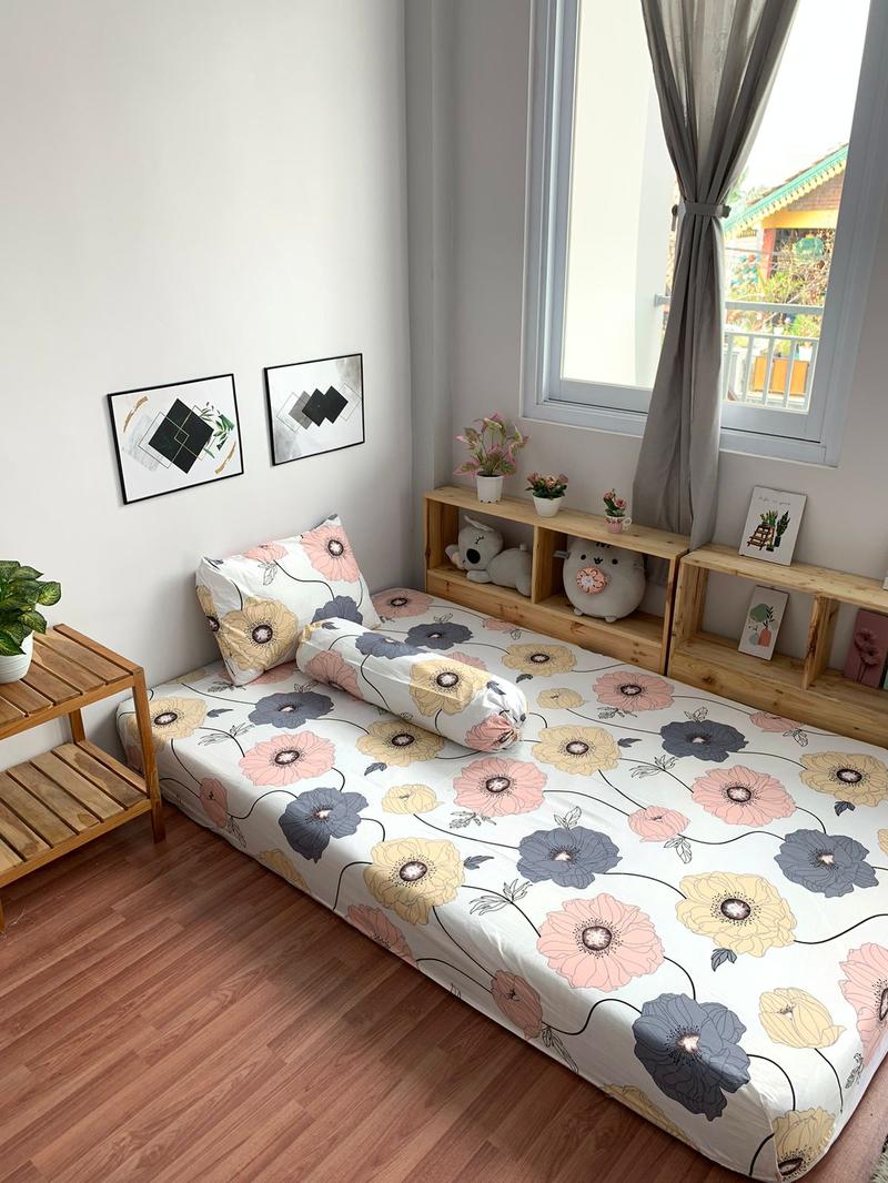Product Introduction of AF Sprei Center SPREI BISA COD TINGGI 20 CM UK 120x200 160x200 180x200 Seprei SUDUT KARET SET SARUNG BANTAL DAN GULING 11