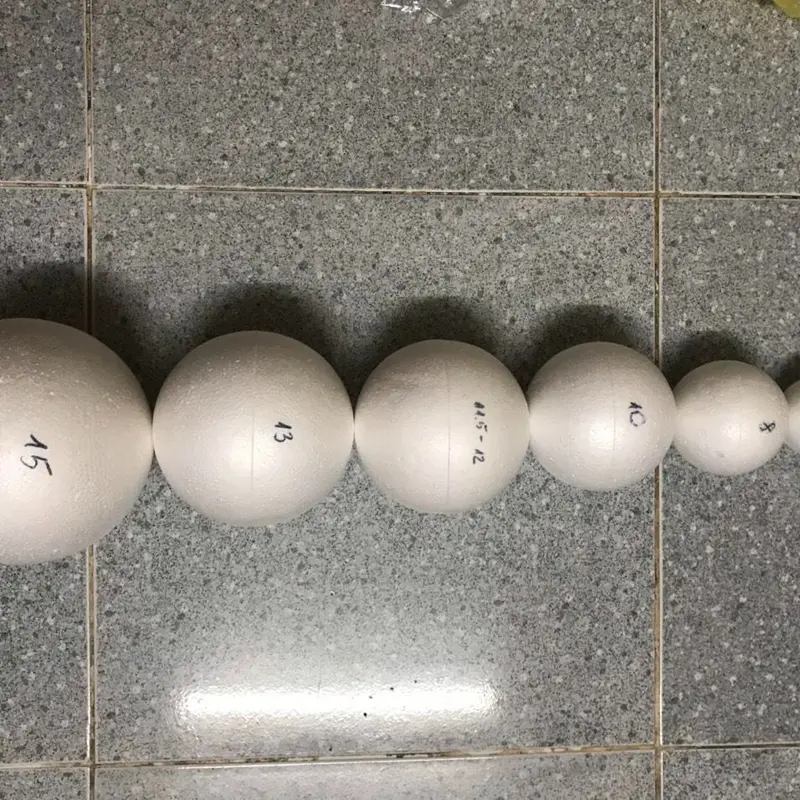 Quả Cầu Xốp - Banh Xốp Tròn Đường Kính 15cm - 1 Quả 4
