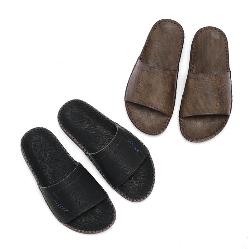 Dép da nam cap cấp Đế Đúc nguyên khối may Đế Đế thủ công chắc chắn (MSP,Dép kẹp) Đế Bằng DéP mũi tròn dép  kẹp déphand  made dép  chữ dep da depnamdep  2024 depkep  nam dép  chữ h 7