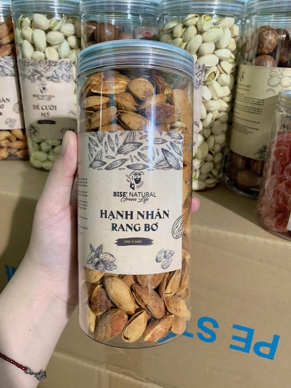 Hạnh Nhân Rang Bơ Be'Natural - Rang Bơ Cao Cấp Thơm Ngon Béo Ngậy Món Ăn Nhẹ Được Ưa Chuộng 0