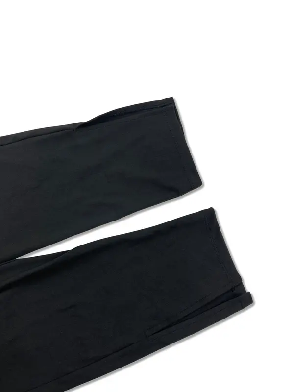 Plus Size Split Hem High Waist Capris Leggings, Casual Comfy Breathable Skinny Capris Pants for Yoga Gym Workout, Women's Bottoms for Summer, Summer Clothes, Womenswear 8