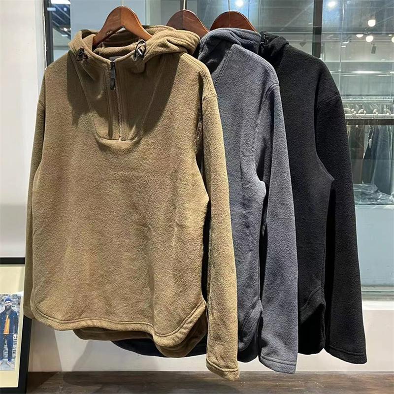  Áo Hoodie nỉ ép unic collections cho cả Nam Nữ Menswear Kem Dài Tay 