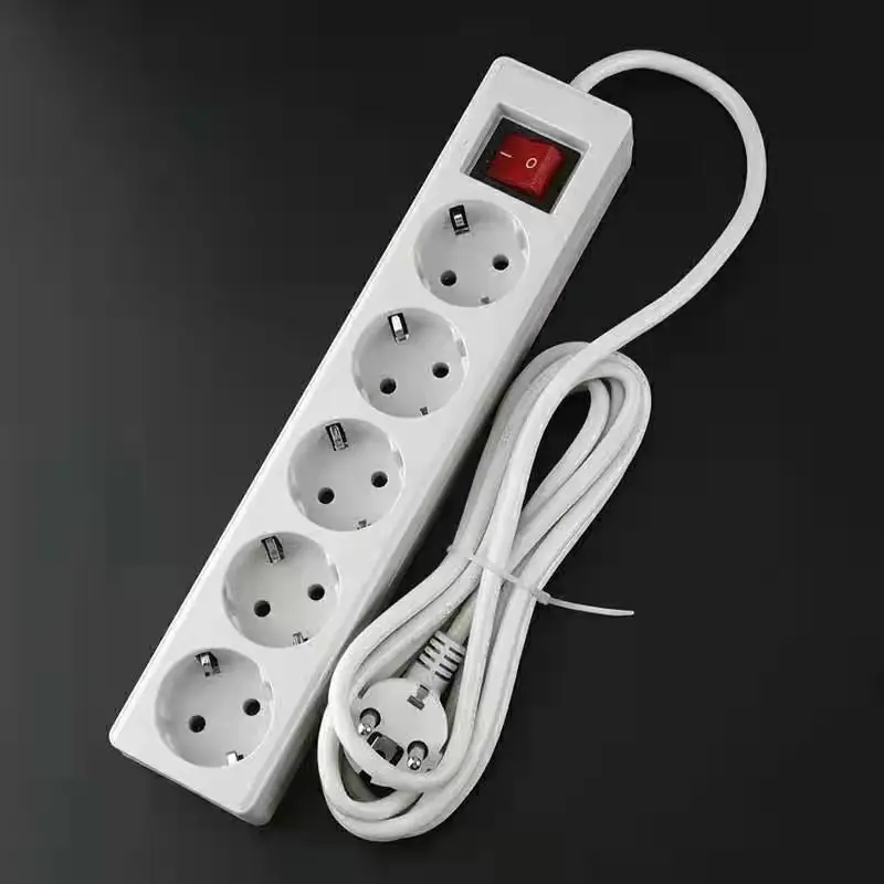 STOP KONTAK + KABEL 2/3/4/5 LUBANG 3/5 METER SNI Colokan Saklar 4