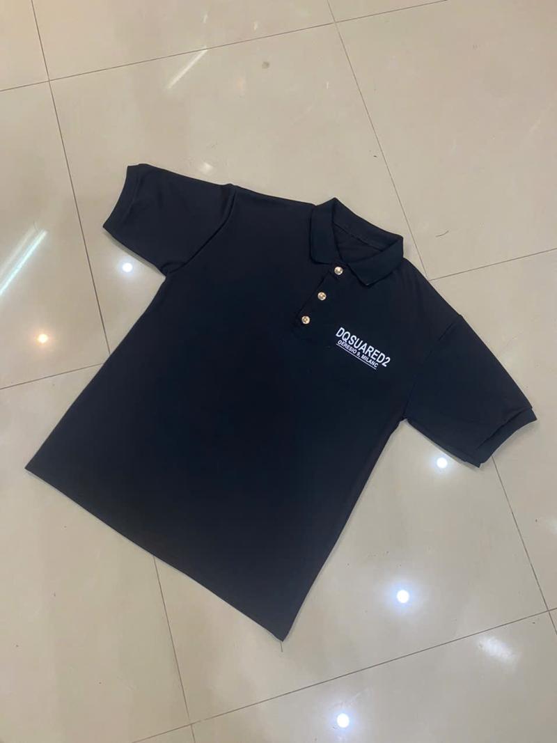 Product Introduction of Áo polo BO CỔ ĐEN ở ngực in DQS đầy đủ bốn size new. 5