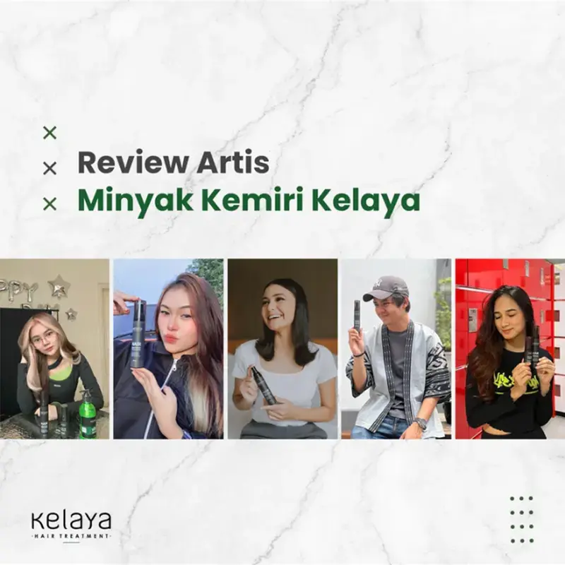 PAKET KELAYA HAIR TREATMENT Shampoo + Hair Serum + Minyak Kemiri Ekstrak Kemiri With Aloevera Original BPOM 5