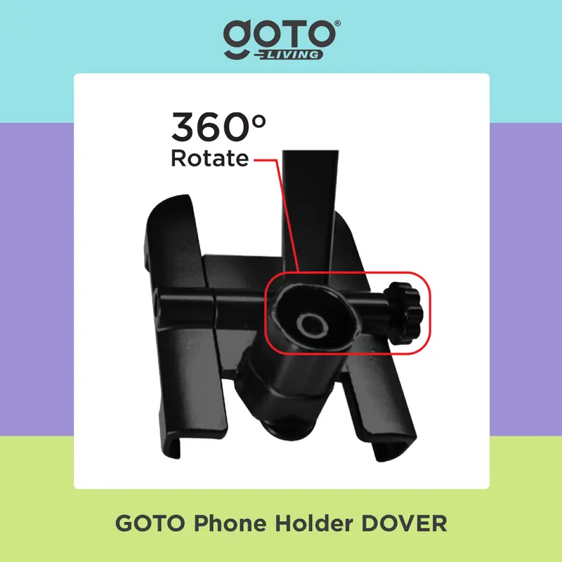 Goto [COD] Dover Stand Phone Holder Dudukan Pegangan HP Sepeda Motor 2