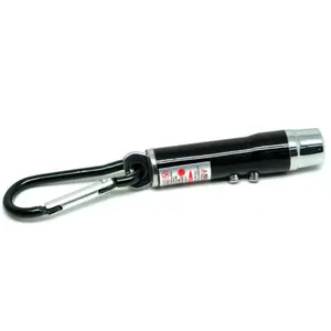 3 in 1 Red Laser Pointer 1mw 650nm + Flashlight & UV - A-LPP-006