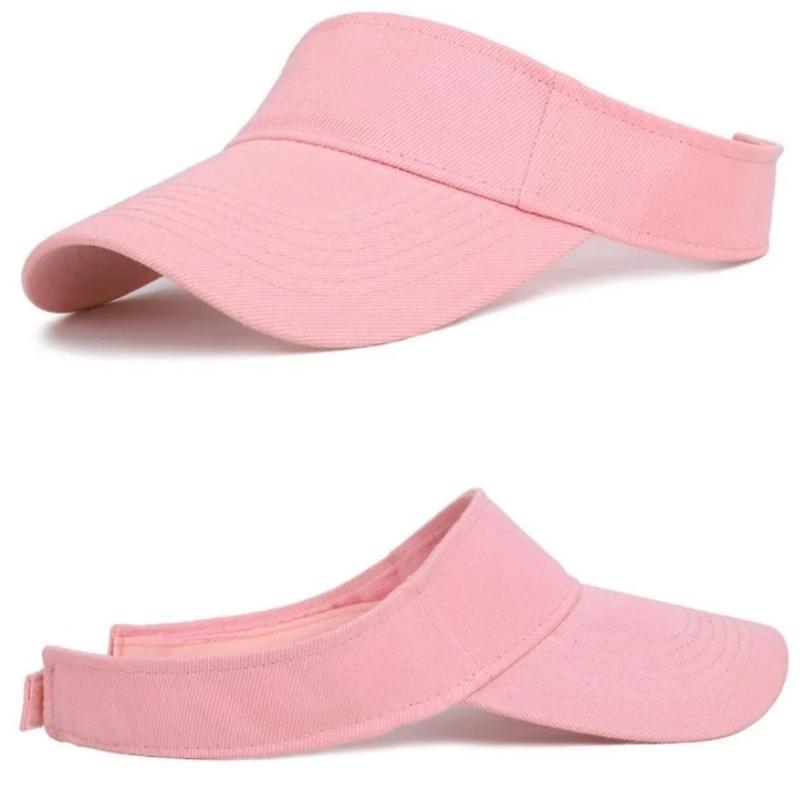 Sun Hat Women Baseball Cap Summer White Sun-Proof Caps Empty Top Visors Seaside Outdoor Sport Tennis Golf Hat 6