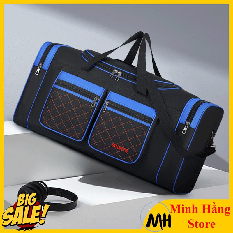 [Size siêu lớn] Túi trống du lịch nam nữ thời trang cao cấp chống thấm, chống xước size 75cm, túi hành lý về quê, công tác, tập gym thể thao tiện dụng cao cấp
