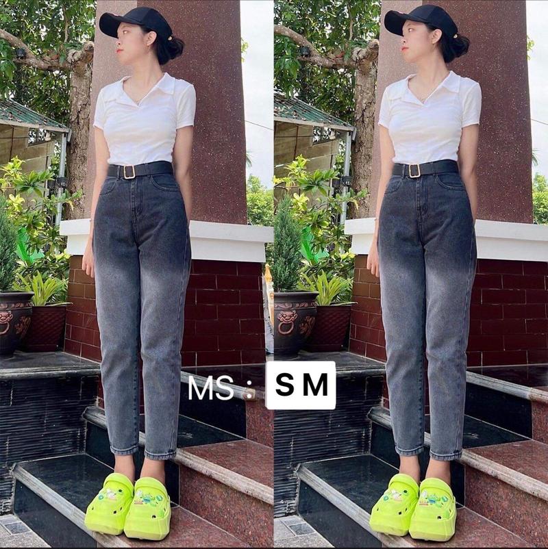 Product Introduction of Quần BAGGY lOANG                         Quần jeans skinny, quần bò cạp cao 5