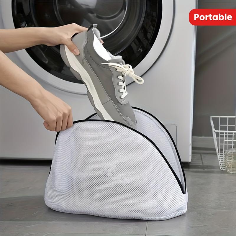 1 Laundry Shoe Bag, Travel Shoe Organizer, Laundry Portable Organizer, Protective Anti-Warp Clothing Organizer Mesh Bag 1