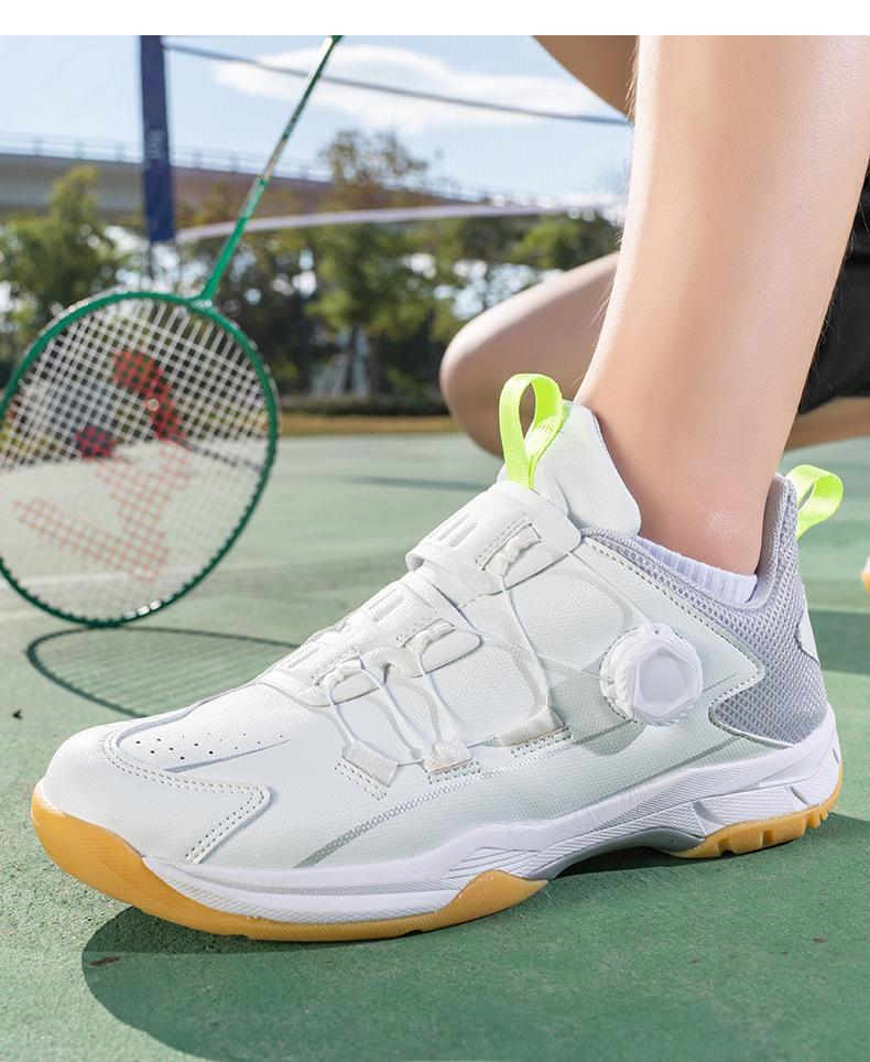 Product Introduction of In Stock Professional Badminton Shoes Tennis Shoes Volleyball Shoes Table Tennis Ball Shoes Direct Supply New Badminton Shoes Men's and Women's Professional Volleyball Shoes Non-Slip Training Shoes Shock Absorption Table Tennis Ball Shoes 10