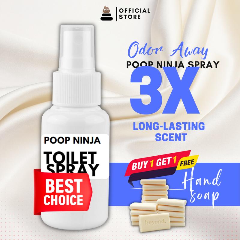 ODOR AWAY Poop Spray Odor Buster - Poop Ninja Poo Spray Toilet - TikTok ...