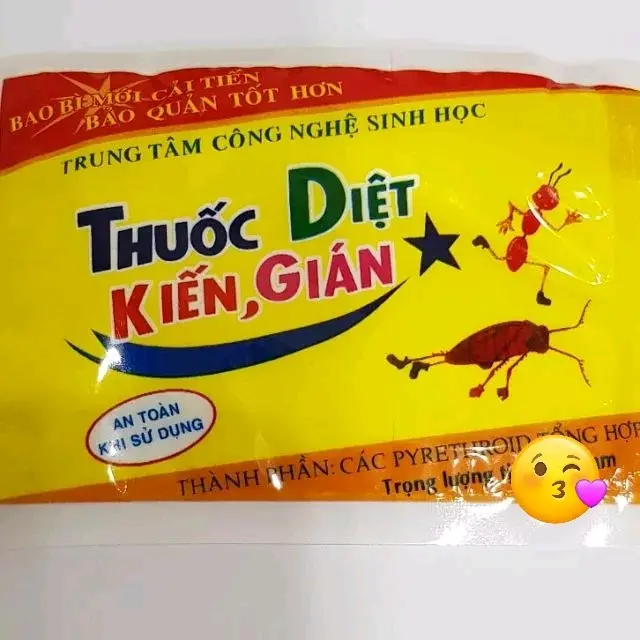 Gói Kiến, Gián An Toàn Sinh Học, Không Mùi Gói 10gam