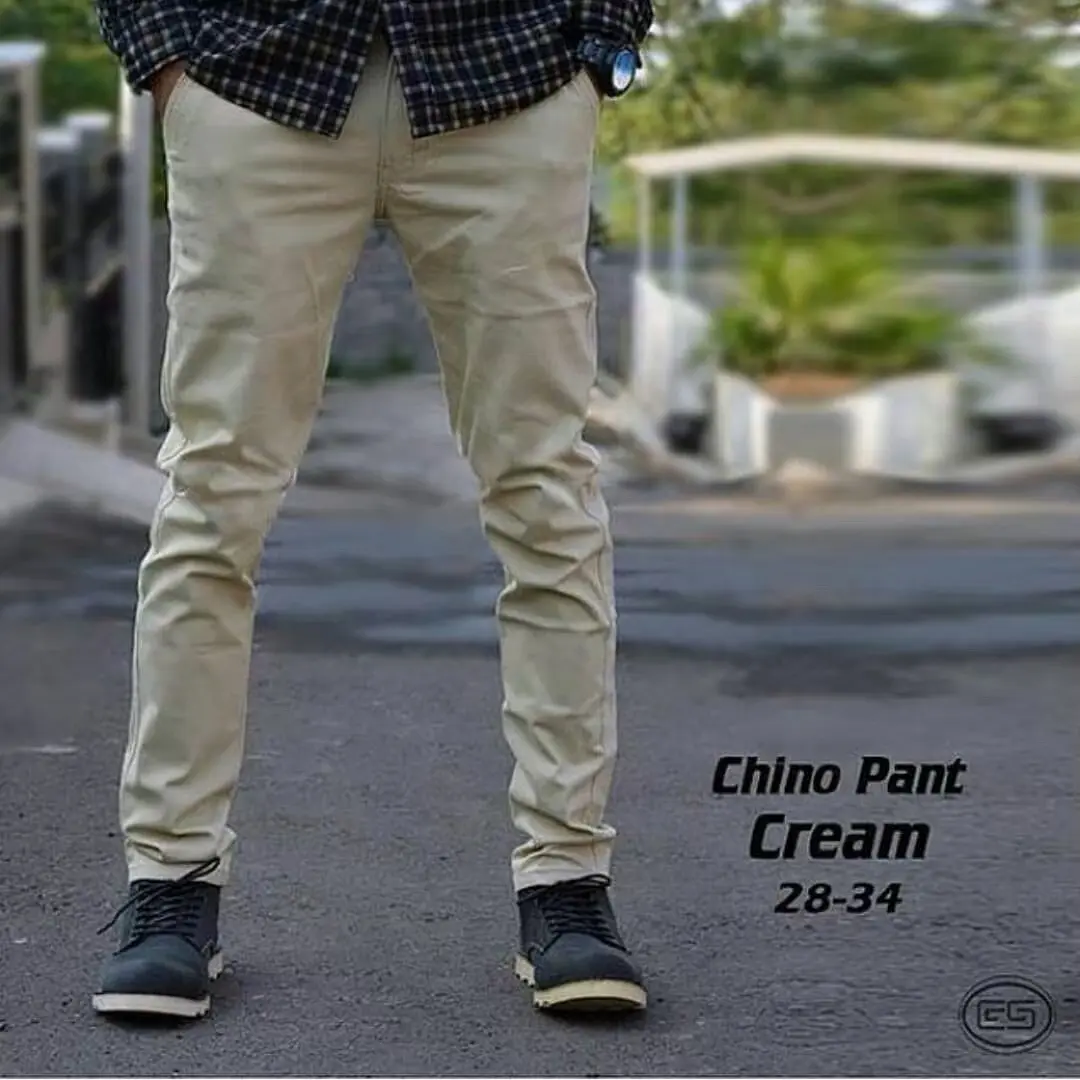 Celana Chino Panjang Pria Slimfit Casual Original Premium