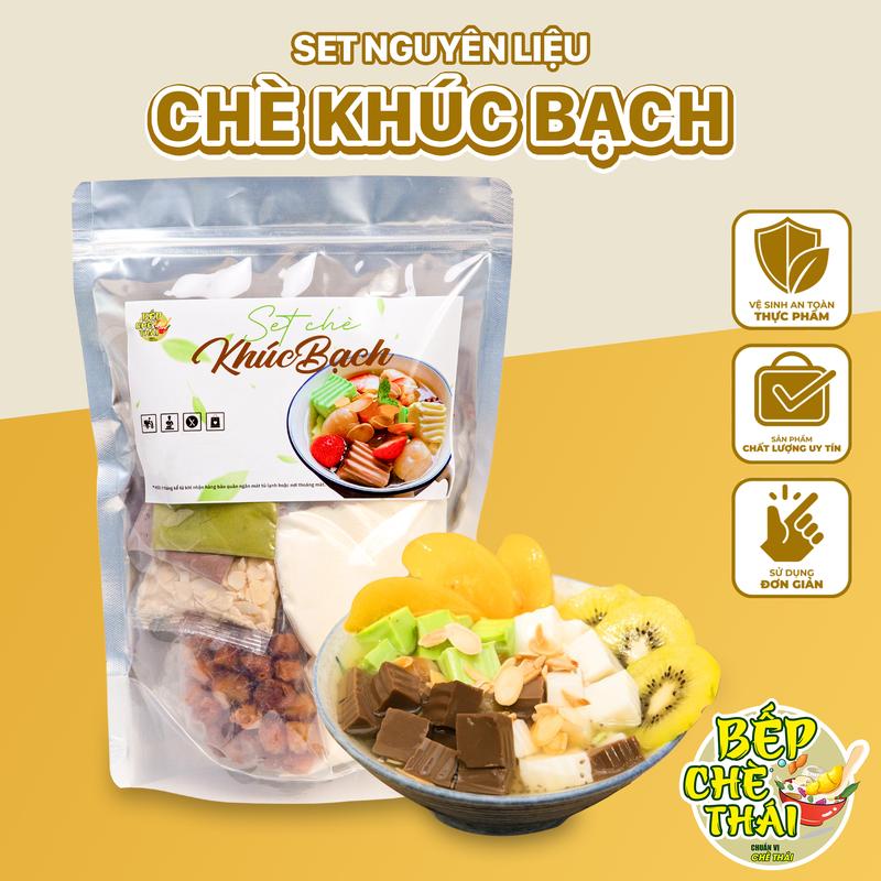 Chè khúc bạch (set lớn nấu 20-25 chén) bếp chè thái  - tặng kèm công thức nấu