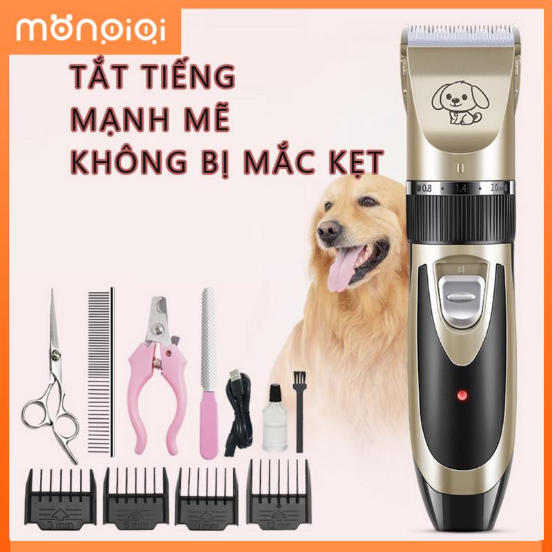 Tông đơ cạo cắt lông cho chó mèo Hàng Full Box - Kèm 7 phụ kiện - Bảo hành uy tín petkit uki Giảm giá chất lượng tốt tông  đơ