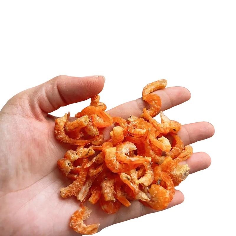 Túi 500g- Tôm thẻ size nhỏ siêu ngọt không phẩm màu độc hại - Ăn trực tiếp Food Chè có có hữu cơ Thức Ăn hải sản sấy khô không caffeine Cay thịt trâu cá cà mau hồng treo gió đà lạt khô cá chỉ đỏ tômkhô