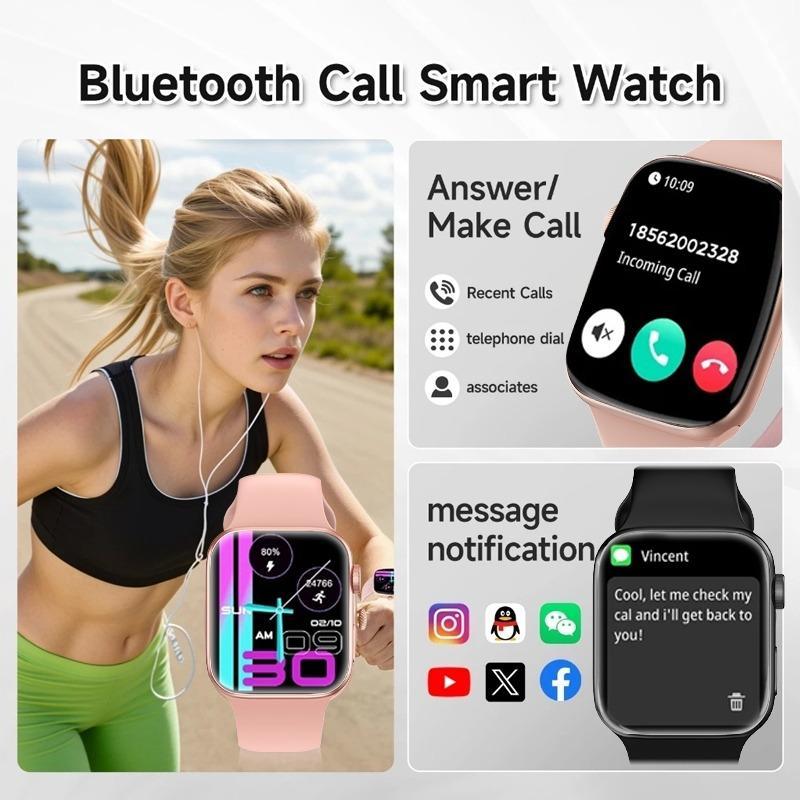 [COD] Original SmartWatch TX 10 PRO MAX | Hand Gesture | 2.04 Inch Touch Screen 45mm | Smart Watch Wanita Pria | Android iOS Digital Watch | iphone Calling | IP68 Waterproof | Music Playing | Wallpaper Series | jam tangan pasangan | Heart Rate | Gps peta