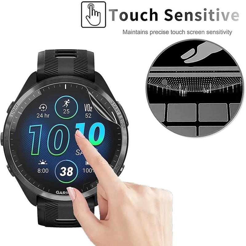 Product Introduction of 800D HD Soft Hydrogel Film Anti-scratch Smartwatch Screen Protector For Realme Watch S Pro T1 31