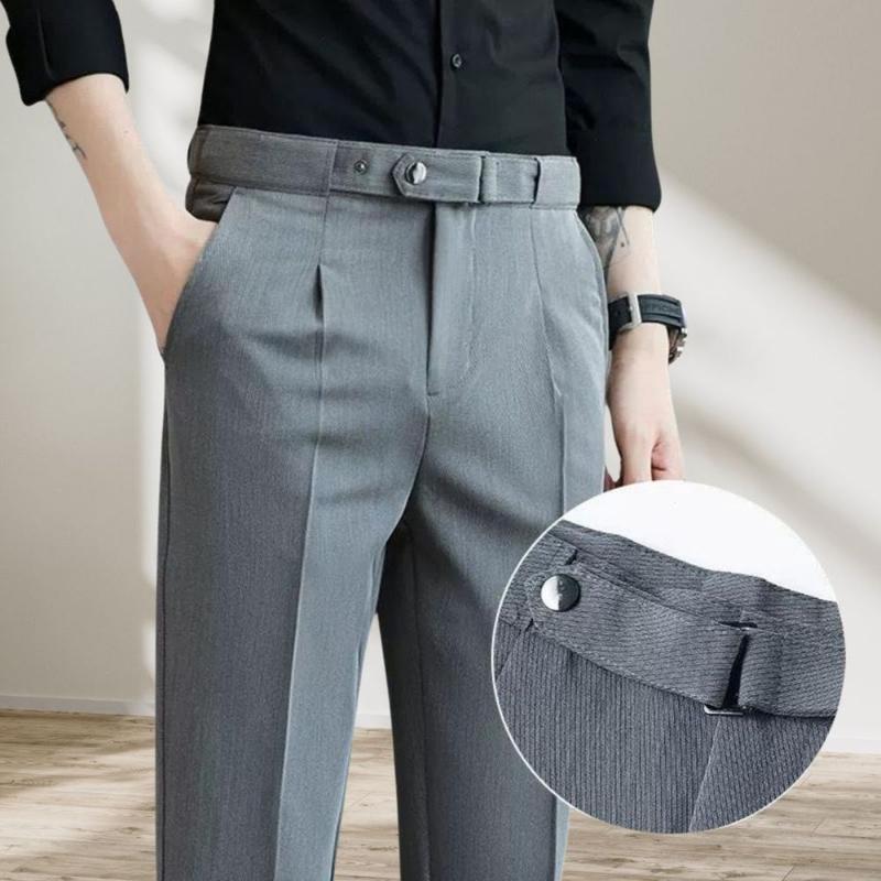 Product Introduction of Quần tây nam Gozin Store ống côn dáng baggy suông đen, quần tây nam công sở co giãn vải mềm mịn -JA33 Ong Menswear 13