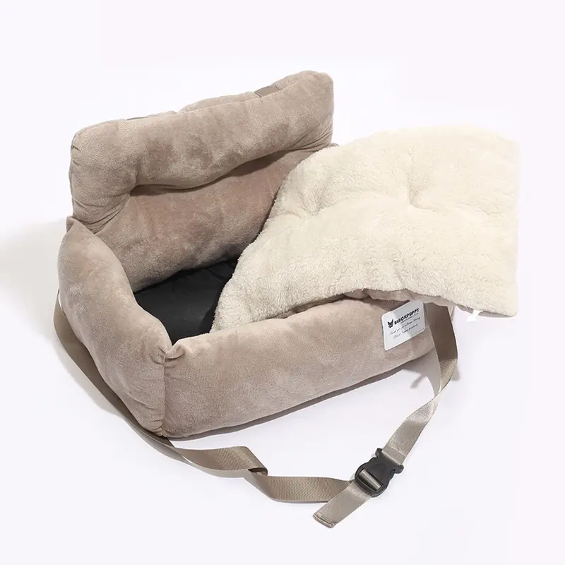Gift for Pets, Cartoon Design Pet Car Seat, Portable Pet Travel Bed & Pillow for Small Medium Dog & Cat, Pet Supplies,  Boy Cat Accessories 2
