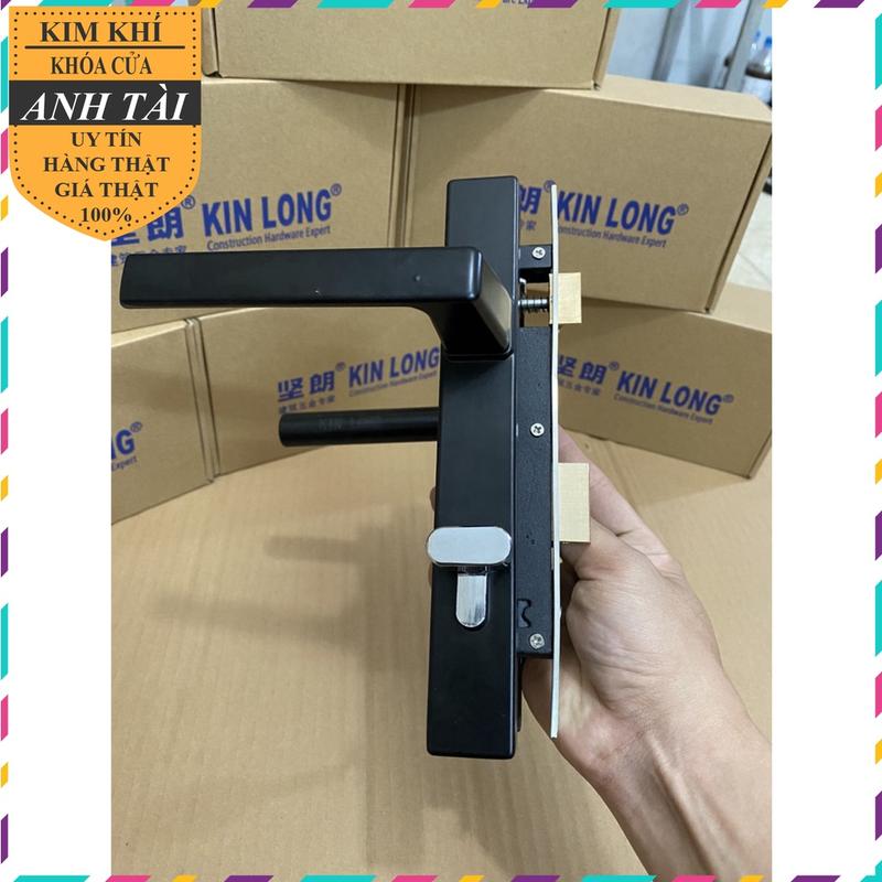 Khoá tay gạt cửa nhôm Kinlong lắp hệ Việt pháp 4500, PMA, hệ 700, hệ 1000, sắt hộp 3x6, sắt hộp 4x8,nhôm cỏ
