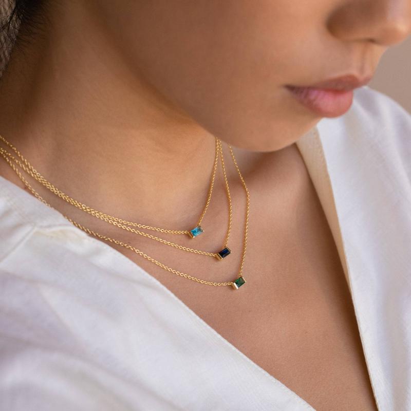 Product Introduction of Vòng Cổ Đá Kelahiran, Thiết Kế 12 Tháng Chỉ Báo, Vòng Cổ Bản To Đá Kelahiran Mười Hai 3