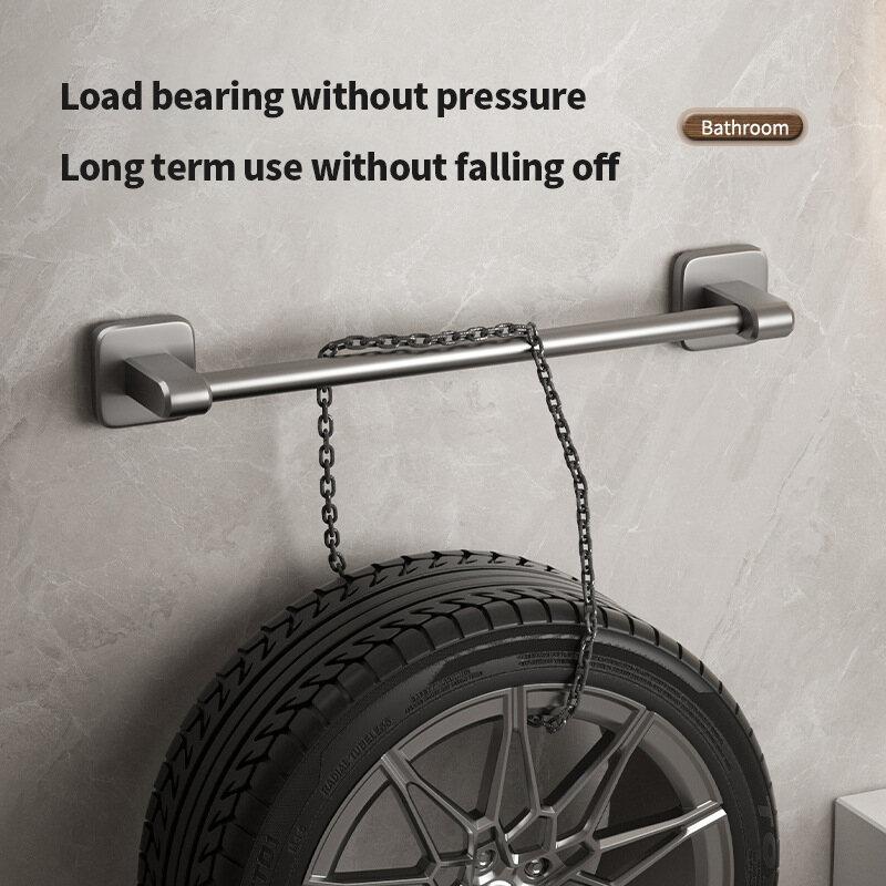 Towel Rack Non Perforated Wall Mounted Storage Rack Organiser 3