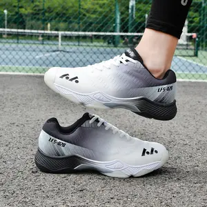 Prelesty Sepatu Badminton Sneakers Pria Bulu Tangkis Tenis Sport Olahraga Casual Sepatu Keren Anti Slip Ringan Jogging Shoes 328