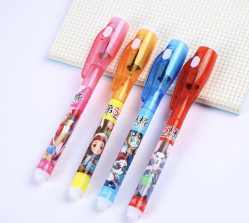 Bút Đánh Dấu Ma Thuật Với Đèn LED UV Không Màu,Bút Tàng Hình,Đầu Bút Có Đèn Led Soi,Đầu Viết Có Tàng Hình