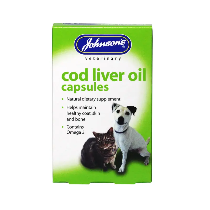 Minyak Hati Ikan Kod Untuk Kucing & Anjing Johnson's Cod Liver Oil 0