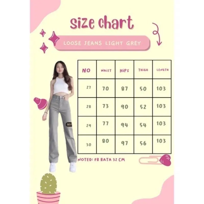 Sevins - Highwaist Kulot jeans Light Grey 3
