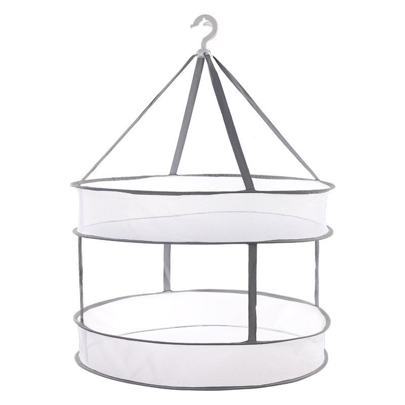 Giỏ lưới phơi đồ lót, tất vớ, áo len, cọ và mút trang điểm chống biến dạng, dung tích lớn, xoay 360 độ NC81 8