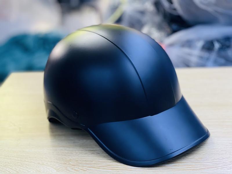 mũ bảo hiểm nửa đầu nón bảo hiểm kết lưỡi trai chính hãng NAPOLI HÀNG ĐẠT CHUẨN TEM KIỂM ĐỊNH CHẤT LƯỢNG SIZE VÒNG ĐẦU 55CM>58CM