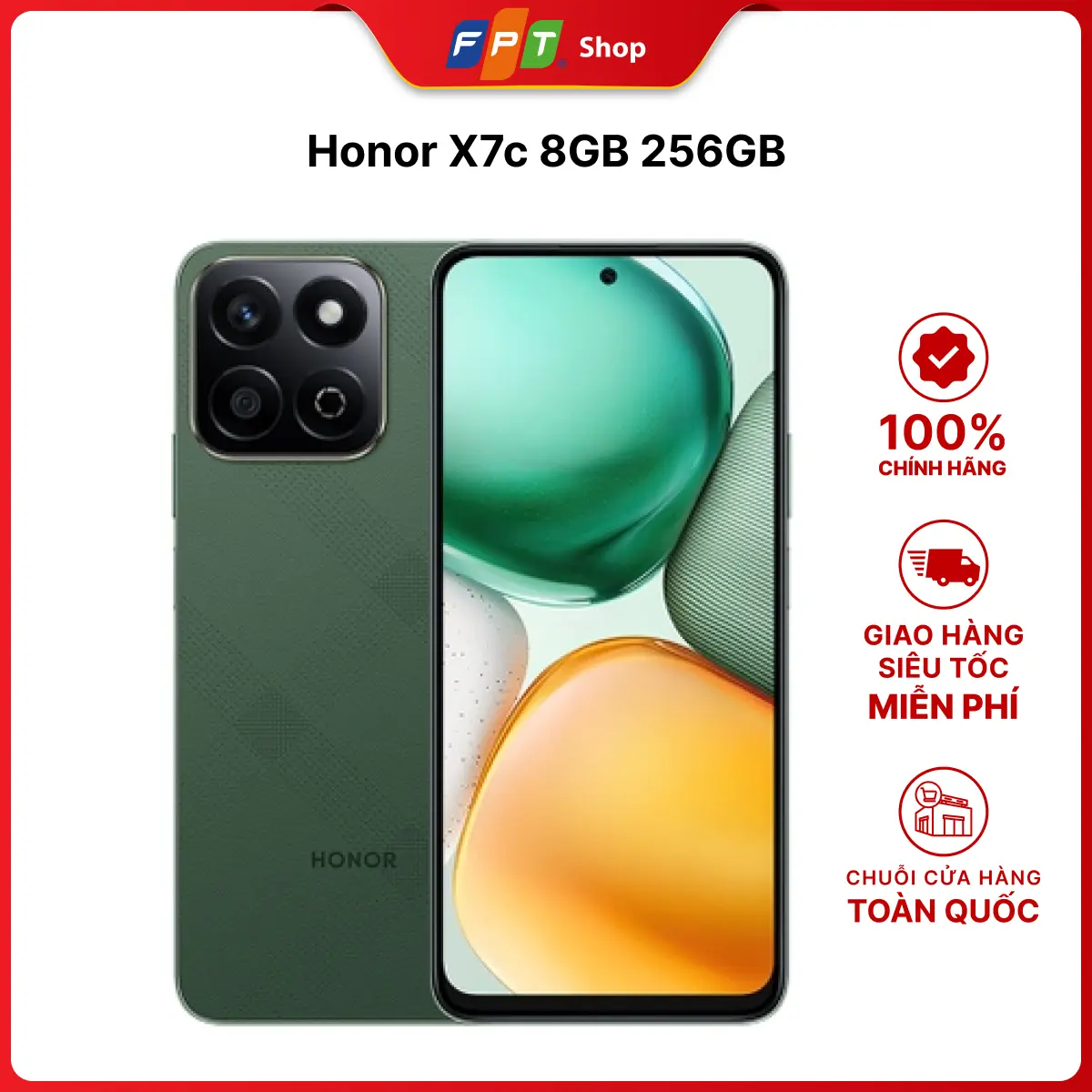 Điện thoại Honor X7c 8GB 256GB