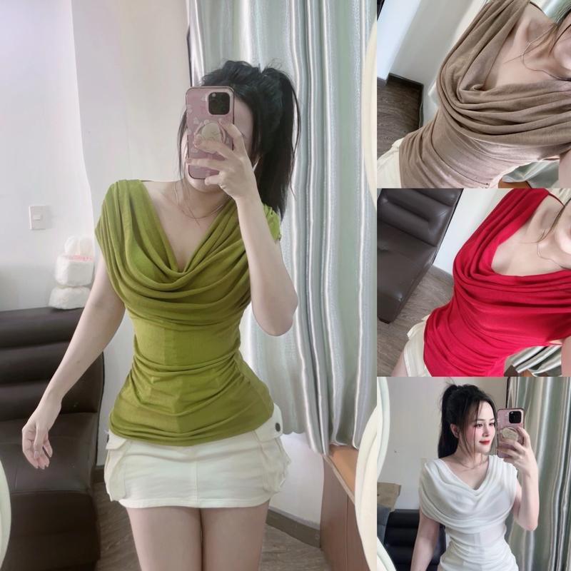 ( mang được 3 kiểu) Áo Hotgirl nữ sang trọng mới nhà LYNH ZENA_ A29