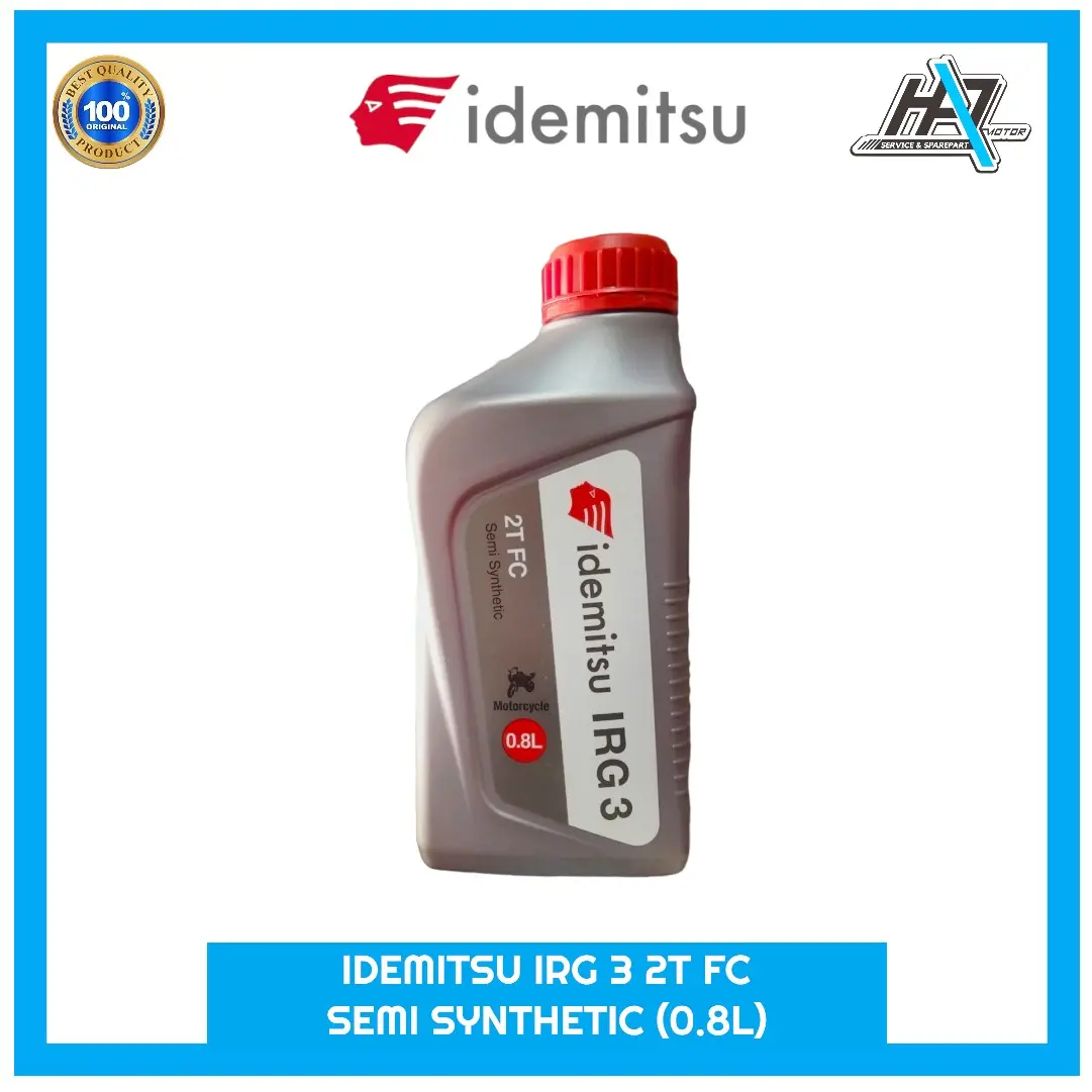 Oli Samping Idemitsu IRG3 2T Semi-Synthetic (0.8L)