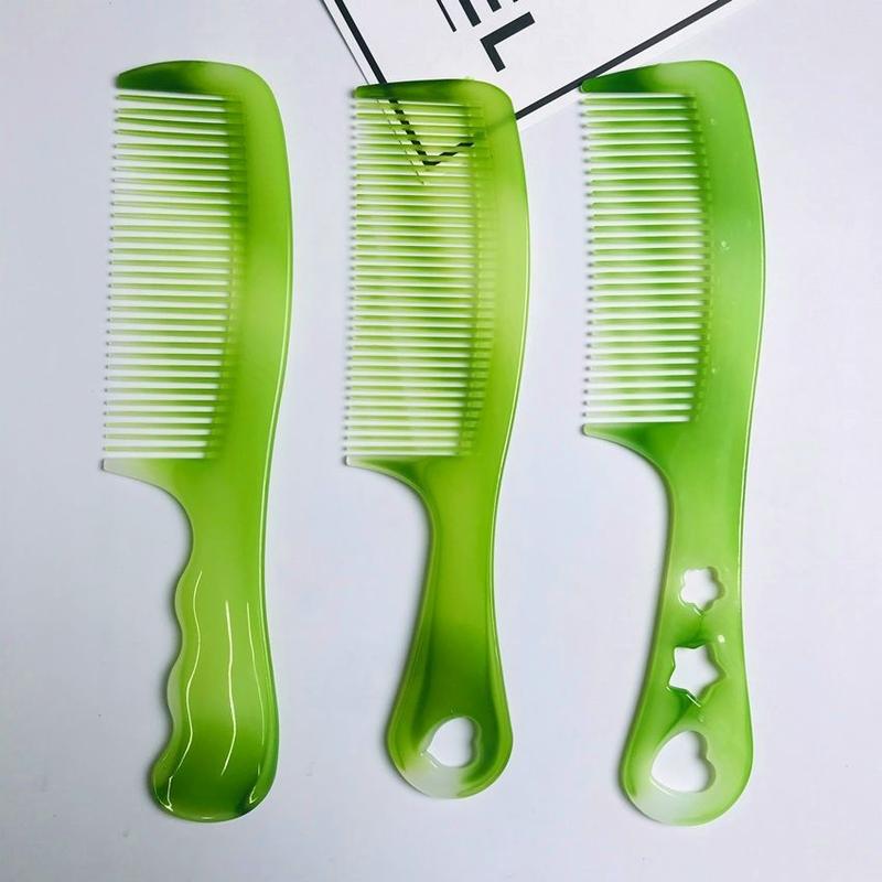 Product Introduction of 10 pieces of nylon comb with free shipping, unbreakable, thickened plastic household comb, professional hairdressing comb set, hairdressing comb 23