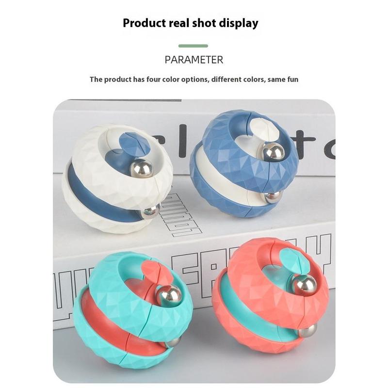 spinner.Diamond-textured track ball-bearing gyro magic cube, - TikTok ...
