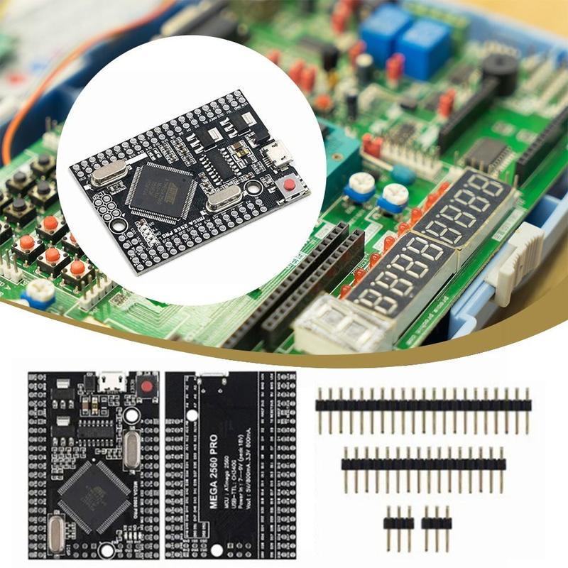 Product Introduction of DIY ATmega2560 Mega 2560 PRO Board CH340G Type-C Electronic Development Board USB Embed ATmega2560-16AU Board 12