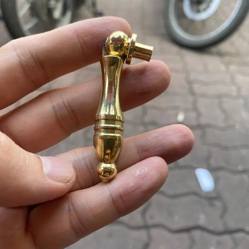 Núm giọt lệ - núm tủ gỗ, tủ riệu, ngăn kéo, đồng thau. 6