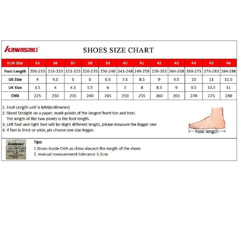 Giày cầu lông kawasaki K086 và B3324 chuyên nghiệp Thoáng khí Thoải mái Unisex Sneaker Nam kawaki 086 7