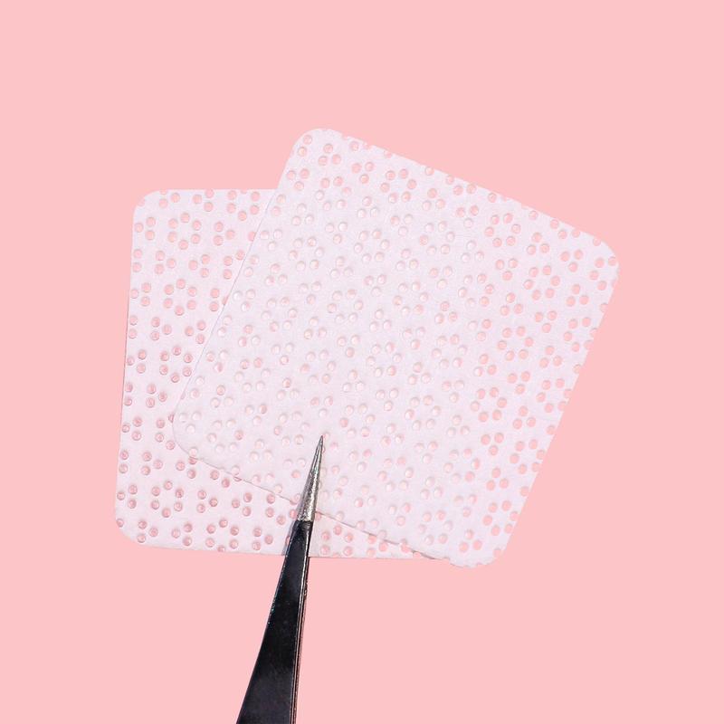 Nail Polish Remover Pad, 300pcs Nail Polish Glue Cleaning Pads, Absorbent Lint Free Nail Glue Wipes, Disposable Nail Glue Removal Wiping Sheets 3