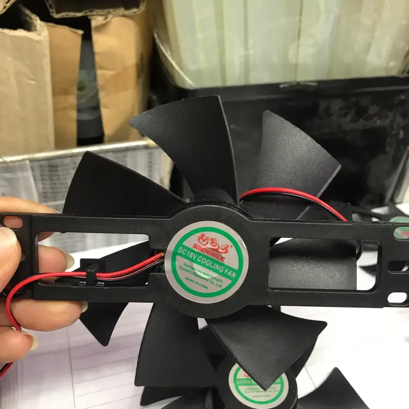 Quạt làm mát dùng thay thế cho bếp từ và bếp hồng ngoại điện 18v quạt to - dễ dàng sử dụng - dễ dàng thay thế 5