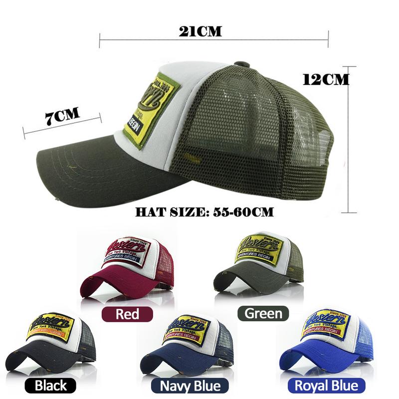 Women Men Streetwear Letter Embroidery Mesh Dad Baseball Cap Snapback Hip Hop Outdoor Y2K Trucker Hats #452826 6