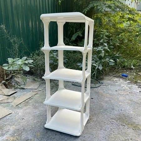 ￼kệ để giày, Giá để giày 5 tầng kiểu mới đa năng thông minh chất liệu nhựa cao cấp Kitchen Nhà Nhà Bếp Nhà Bếp 6