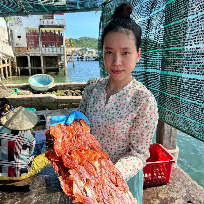 KHÔ CÁ PHÈN Tẩm Gia Vị mặn mặn ngọt ngọt Food Snack Ăn Vặt 2