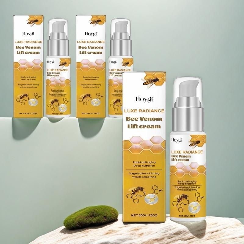 Bee Venom Face Lifting Cream, Moisturizing Facial Cream, Hydrating Face Moisturizer, Firming Facial Skin Care Product for Women & Men 8