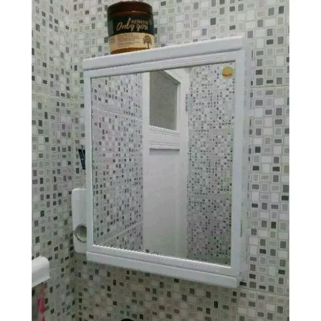 Mirror Box Rak Cermin Kamar Mandi Serbaguna MK-2 Dinding